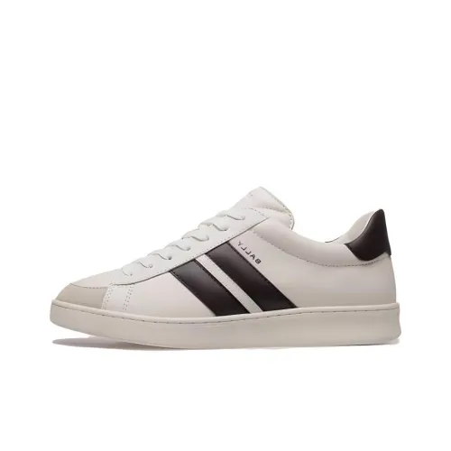 BALLY Low-Top Skateboard Shoes Women's Black White