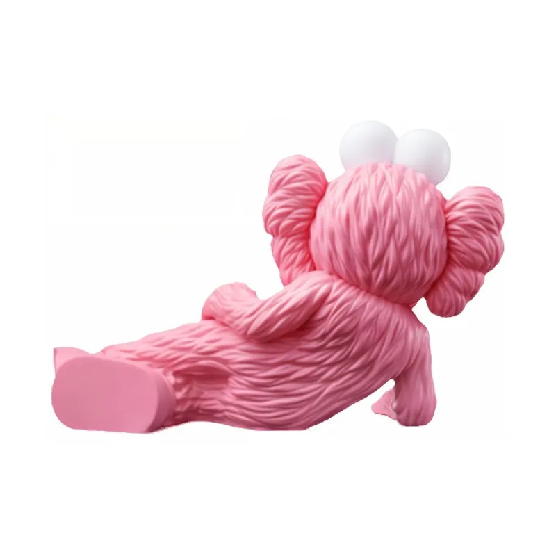 KAWS TIME Off Collection BFF Pink Trendy Figures-2