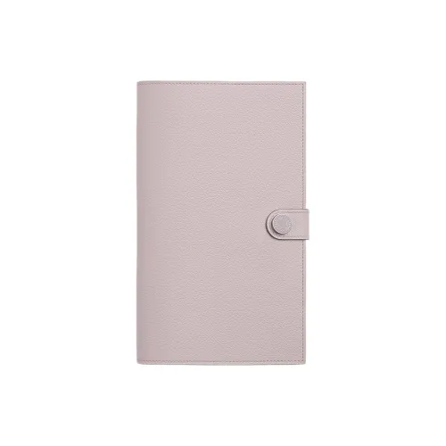 HERMES Card Holders Light Purple Red