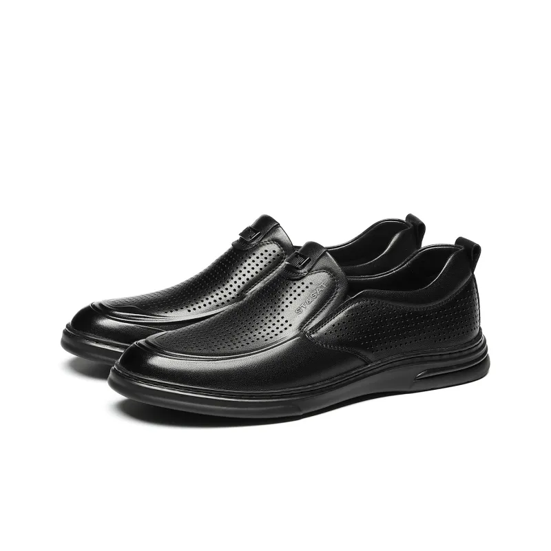 ST&SAT Dress Shoes Casual Business Men's Black, Brown-1