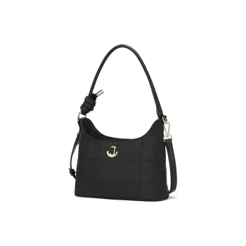 CORALDAISY Fabric Shoulder Bag Crossbody Bag Handbags Regular Women's Black