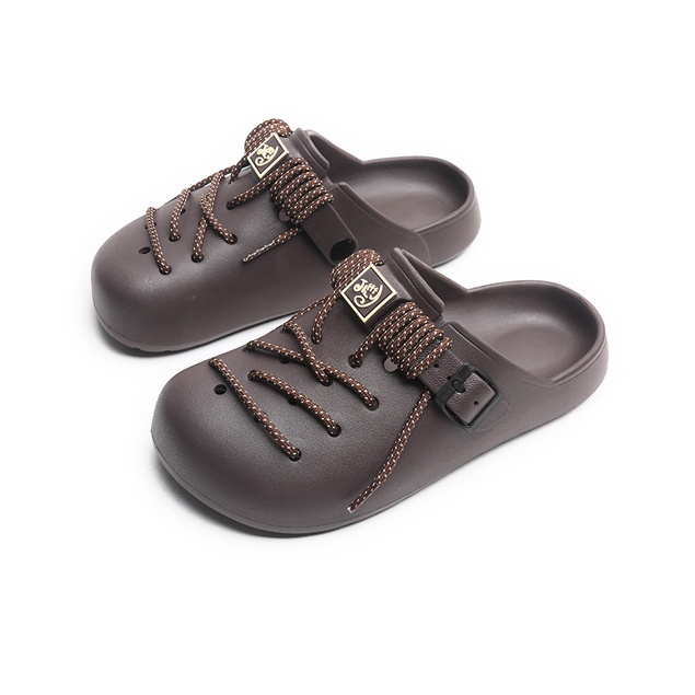 Jifffly Flip-flops Unisex Swag Black US M 13 - POIZON