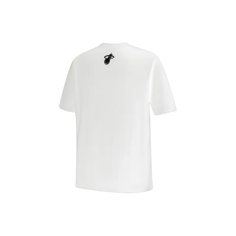 NBA Miami Heat T Shirts Unisex White-1