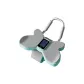 Green Smart Counting+Chronograph+Frequency+Calorie+Touch Button LCD Display with Aluminum Alloy Support