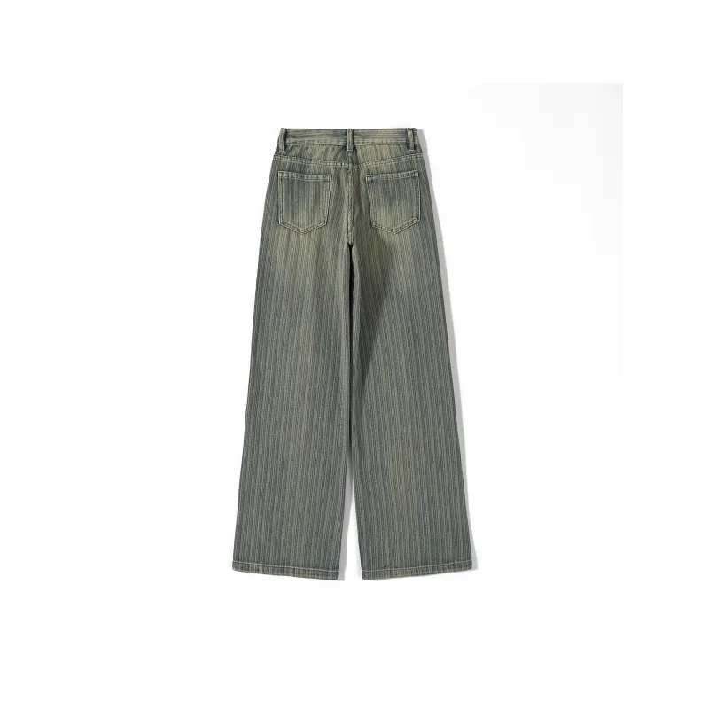 ZAZN Jeans Women's Stripes Blue-4