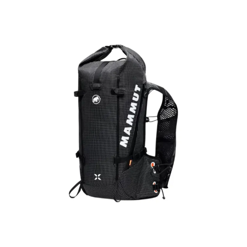 MAMMUT Polyamide Blended With Polyester Outdoor Mountaineering Bag Backpack Medium Size Unisex Black-0