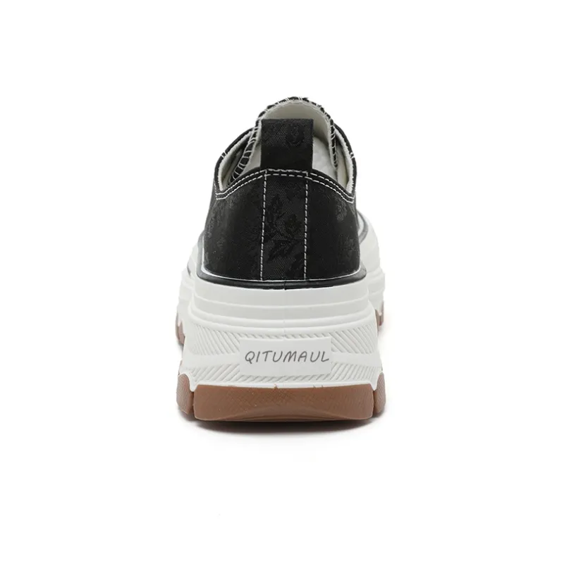 QITUMAUL Anti-Slip And Wear-Resistant Lightweight Balance Canvas Shoes Women's-1