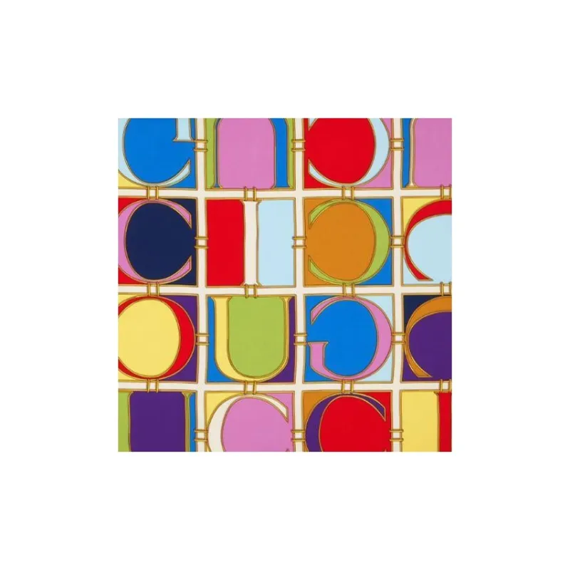 GUCCI Logo-print Silk Scarf-2