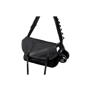 CARTELO Oxford Crossbody Bag Medium Size Unisex Black