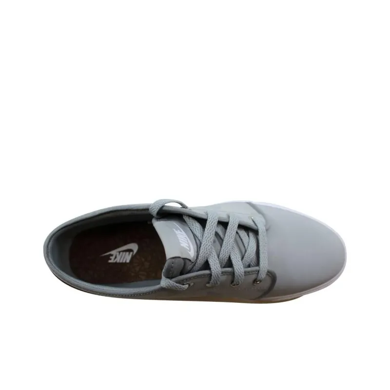 Nike Toki Low Leather Premium Base Grey/Base Grey Military Brown-2