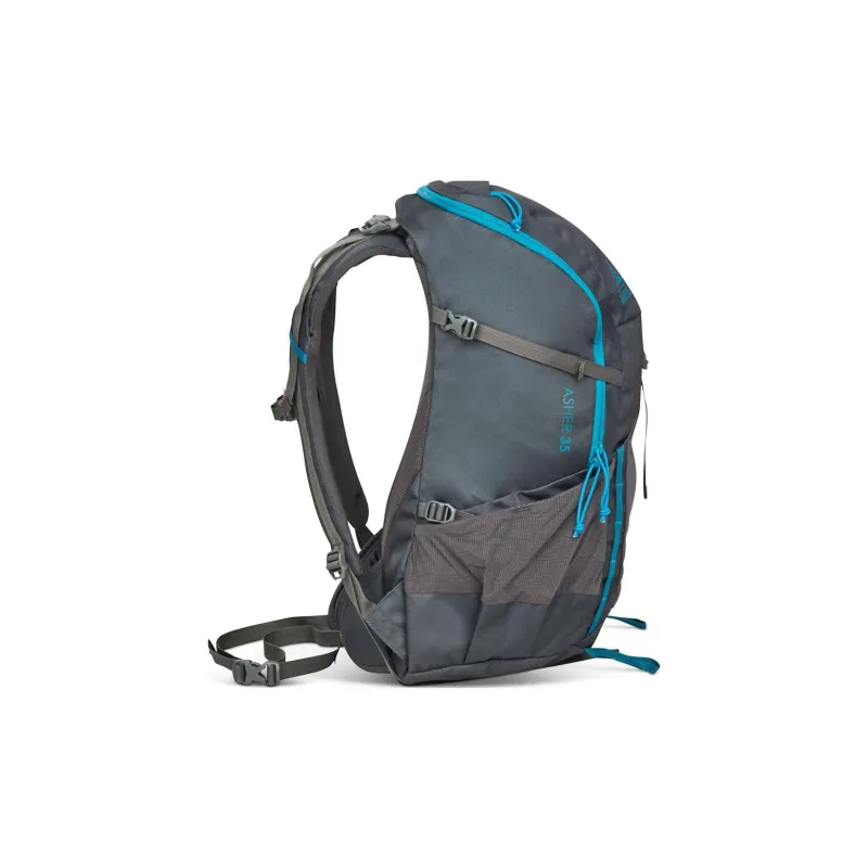 KELTY Polyester Outdoor Hiking Bag Backpack Unisex Blue-1