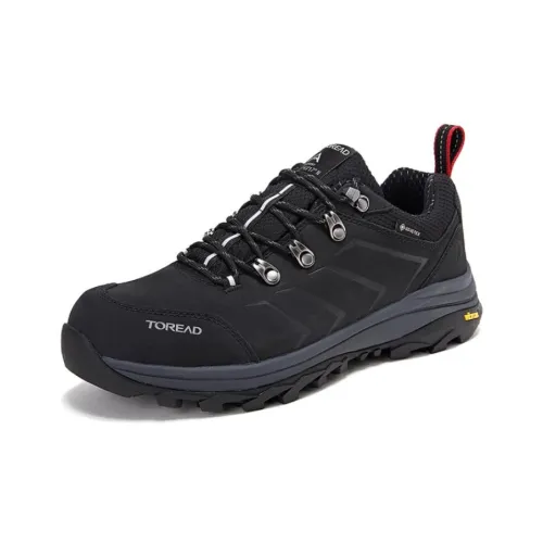 TOREAD City Outdoor Collection Cushioning Wear-Resistant Low-Top Hiking/Trekking Shoes Men's Dark Gray