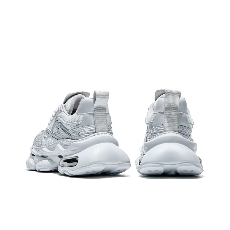 MOERBAI Breathable Lightweight Height Increasing Low-Top Chunky Sneakers Unisex-10