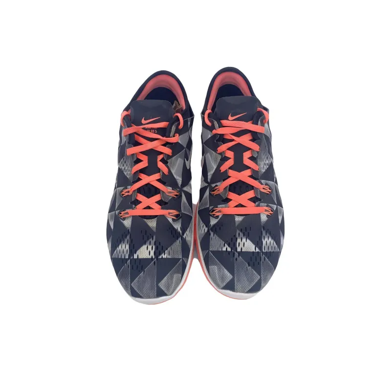 Nike Free 5.0 Tr Fit 5 Print Black/White Lava Glow Women's-3