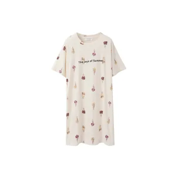 Huggy Kissy Nightgown Women's Vanilla Yellow