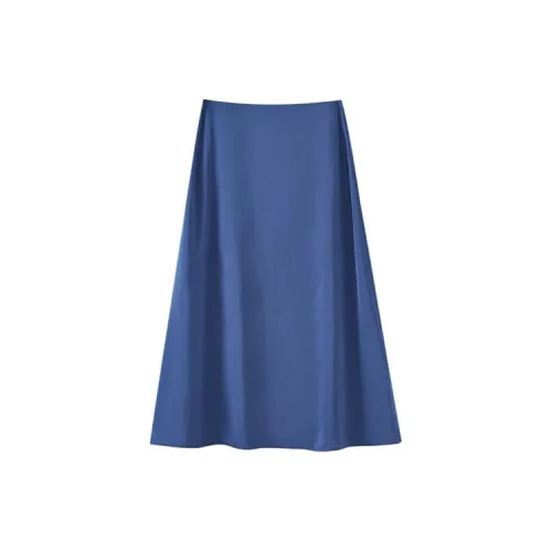 MARC OPOLO Casual Long Skirts Women's Royal Blue 872