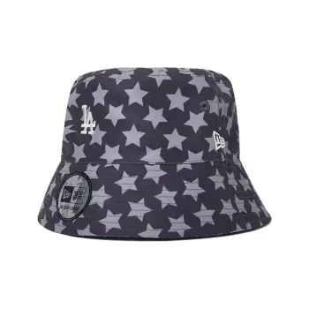 New Era Polyester Bucket Hats Unisex Black