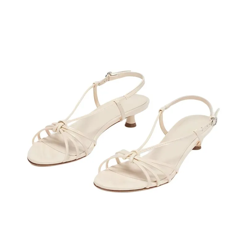Aeyde Rhonda Strap Sandals 3.5cm Women's Beige-2