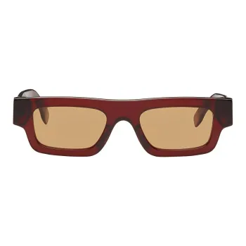 Retrosuperfuture Rectangular Sunglasses Men's Red