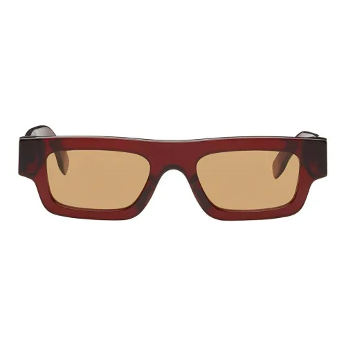 Retrosuperfuture Rectangular Sunglasses Men's Red