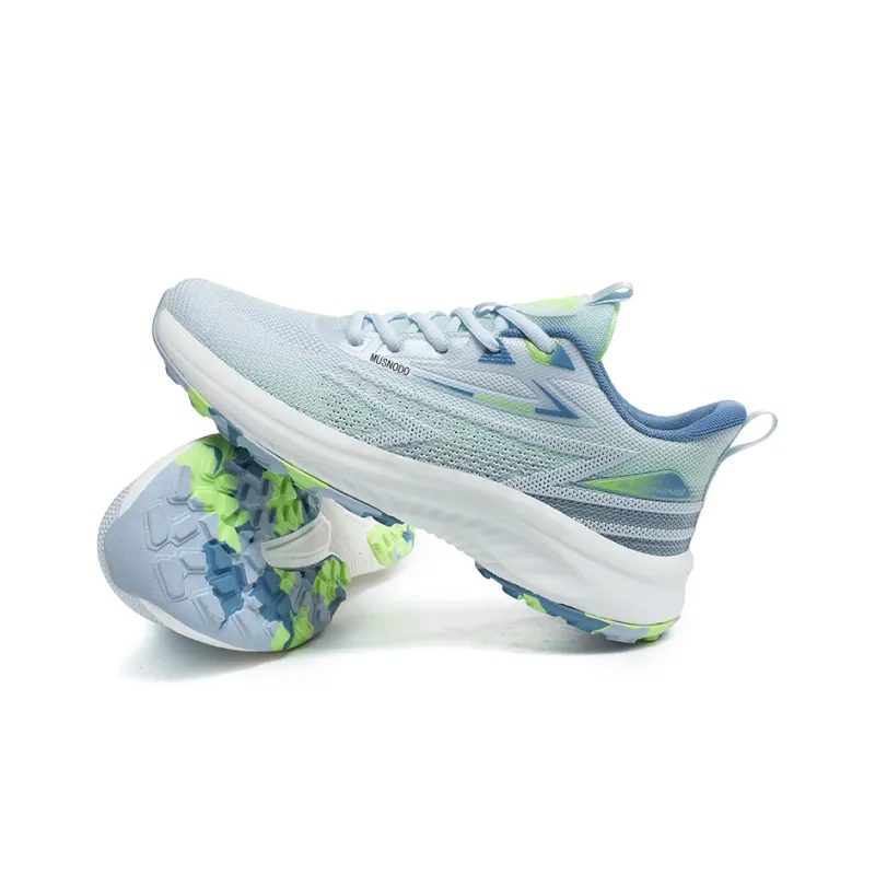 MUSNODO Shock Absorbing, Non Slip, Wear Resistant, Breathable And Lightweight Low Top Running Shoes Men's-2