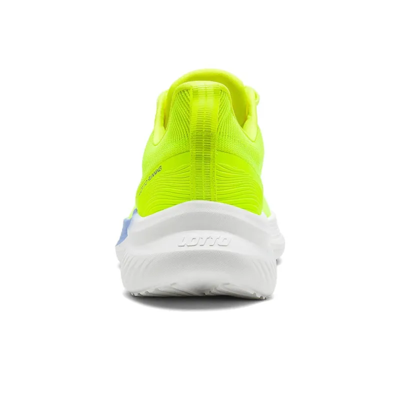 LOTTO Bai Ju 1.0 Cushioning Anti Slip Wear Resistant Breathable Impact Resistant Low Top Running Shoes Men's Neon Green-1