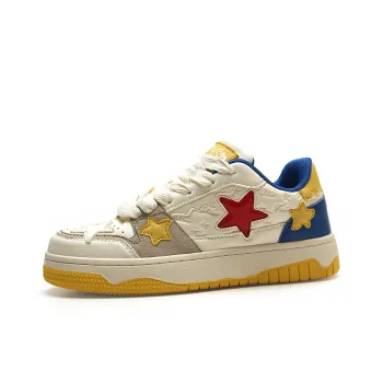 STUR YSN Wear resistant And Lightweight Low Top Skateboard Shoes Unisex Milan Beige