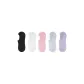 Black+Ecru+Pink+Light Blue+Light Purple