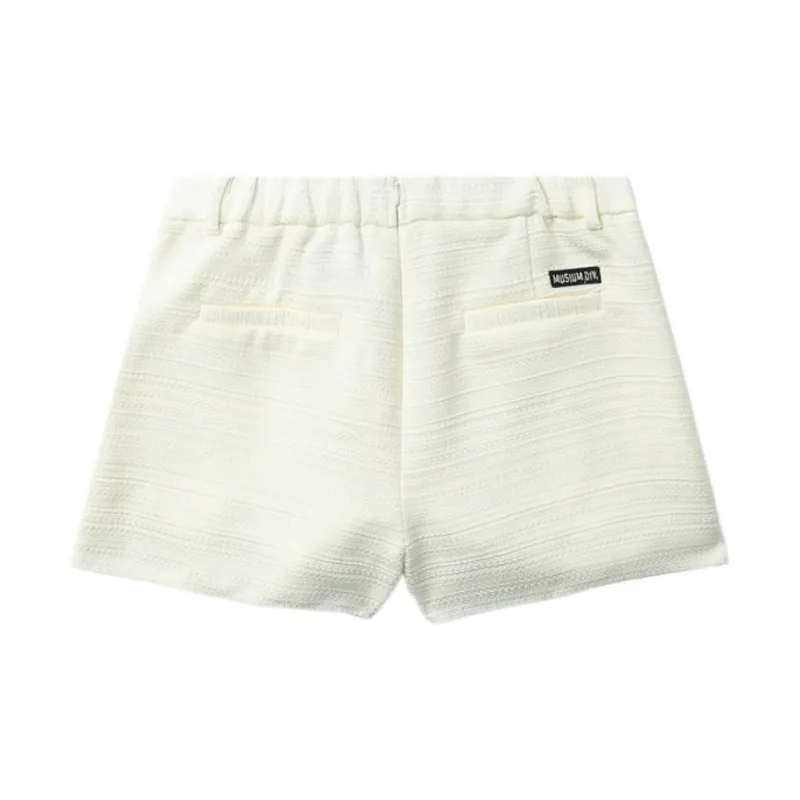 MUSIUM DIV Logo Tag Mini shorts-1