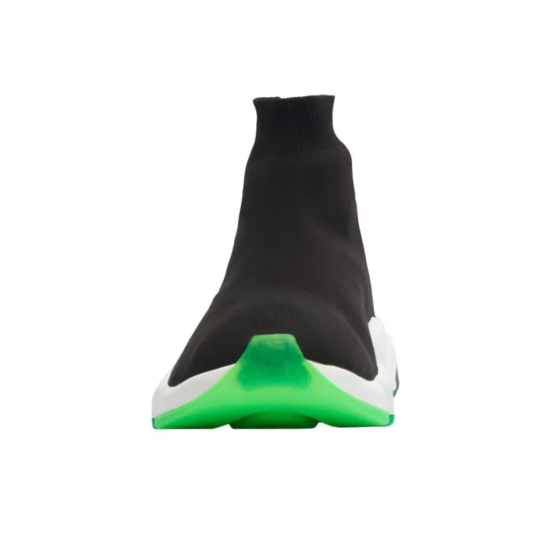 Balenciaga Speed Trainer 'Black Green'-2