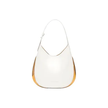 BENEDETTA BRUZZICHES Leather One Shoulder Handbag Women's Phantom White