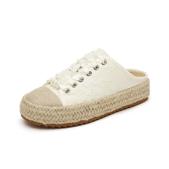 DAPHNE Rubber Sole Slip Resistant Wrap toe Slippers Women's-1