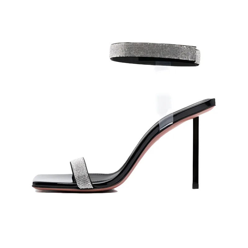 AMINA MUADDI Rih 95mm Crystal embellished Sandals Women's-0