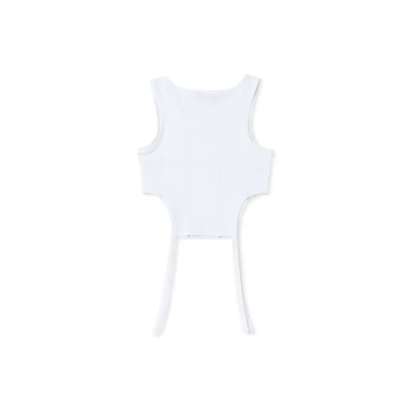 NERDY SS24 Tank Top Women's White-1