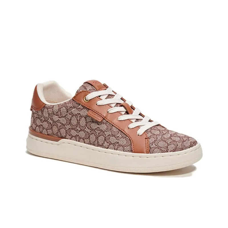 COACH Low-Top Casual Shoes Women's Brown-2