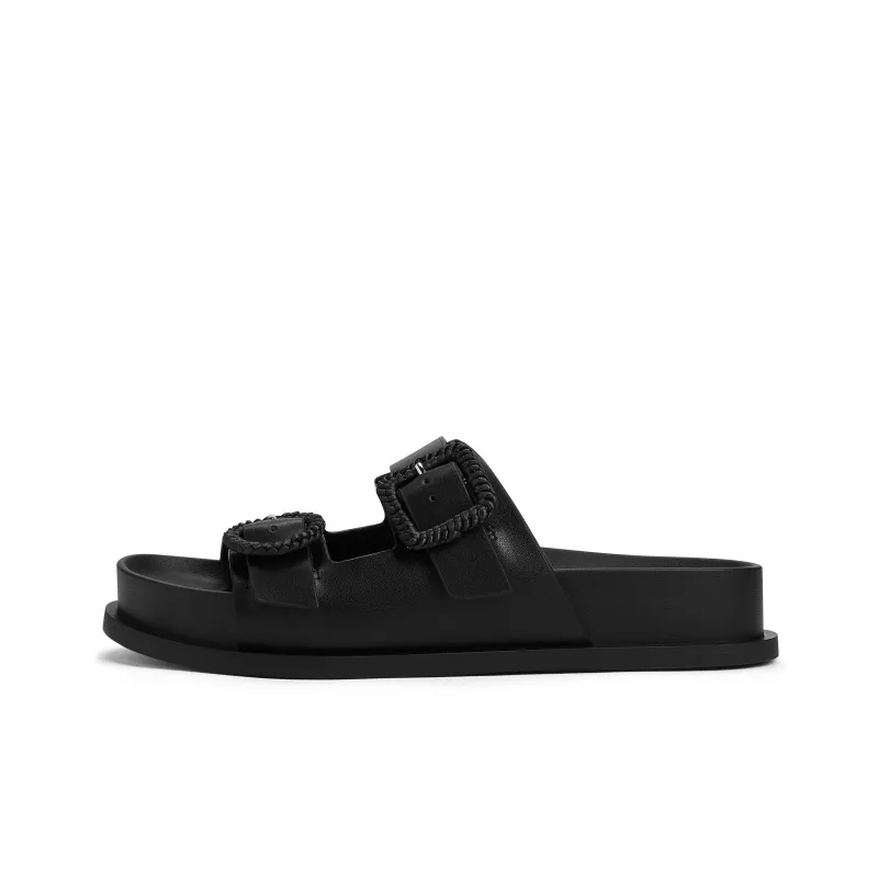 CHARLES&KEITH Composite Sole EVA Slide Slippers 2.2cm Women's-3