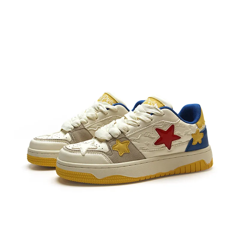 STUR YSN Wear resistant And Lightweight Low Top Skateboard Shoes Unisex Milan Beige-1