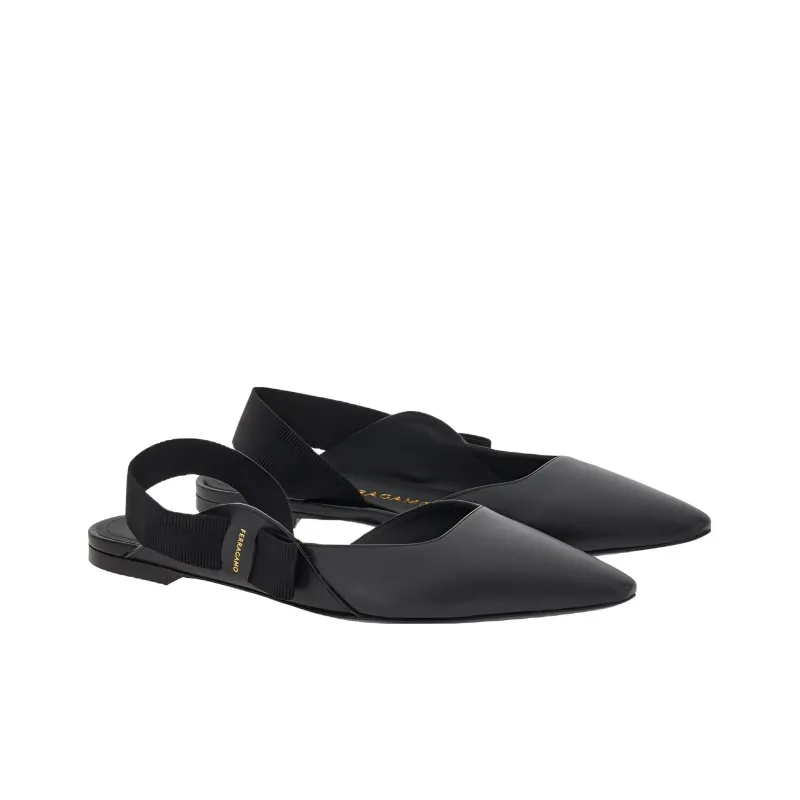 FERRAGAMO Vara Women's Casual Shoes Women's Black-2