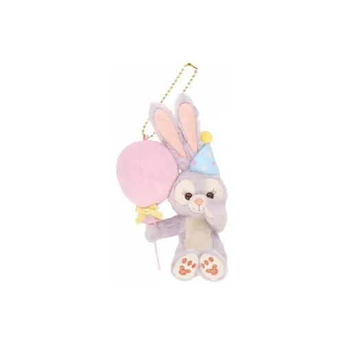 Disney StellaLou 40th Anniversary Balloon Party Seated Position Dolls Plush Pendant 14cm Height