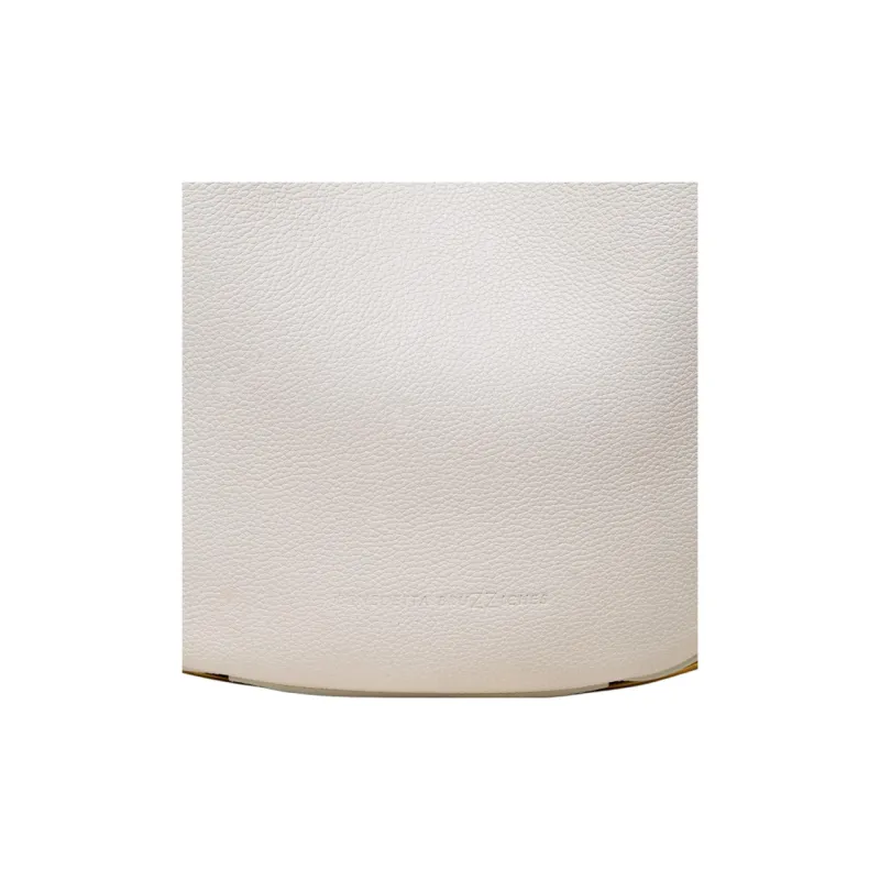 BENEDETTA BRUZZICHES Leather One Shoulder Handbag Women's Phantom White-5