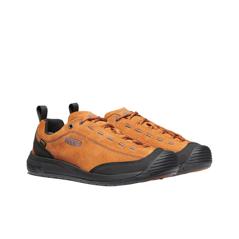 KEEN Jasper Durable Breathable Low Top Trekking Shoes Men's Orange-2
