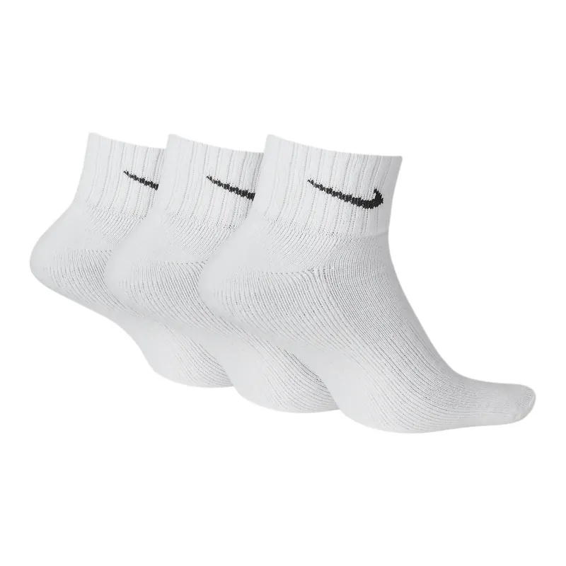 Nike Ankle Socks Unisex 3 Pack White-1