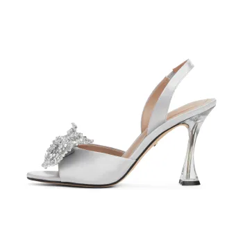 CHARLES&KEITH Wedding Small CK Strap Sandals 9.3cm Women's