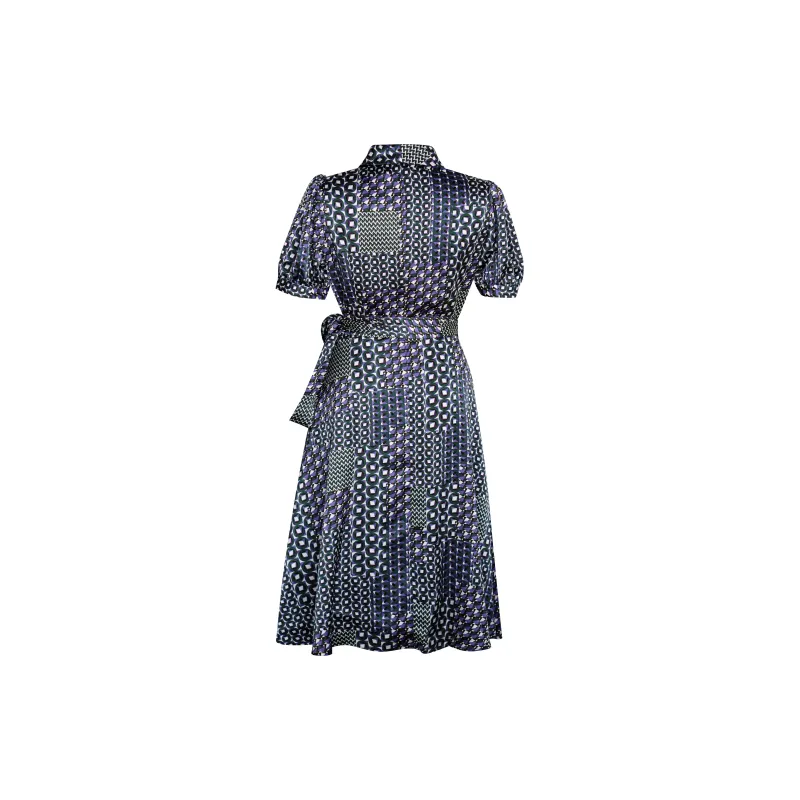 ROEYSHOUSE Short Sleeved Dresses Women's Multicolor-1