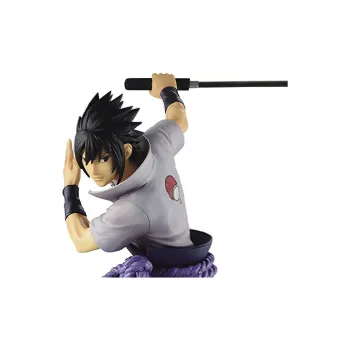 BANPRESTO Naruto Shippuden Vibration Stars Uchiha Sasuke Ii Figure Purple