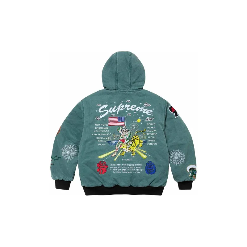 Supreme Aoi Hooded Work Jacket - POIZON