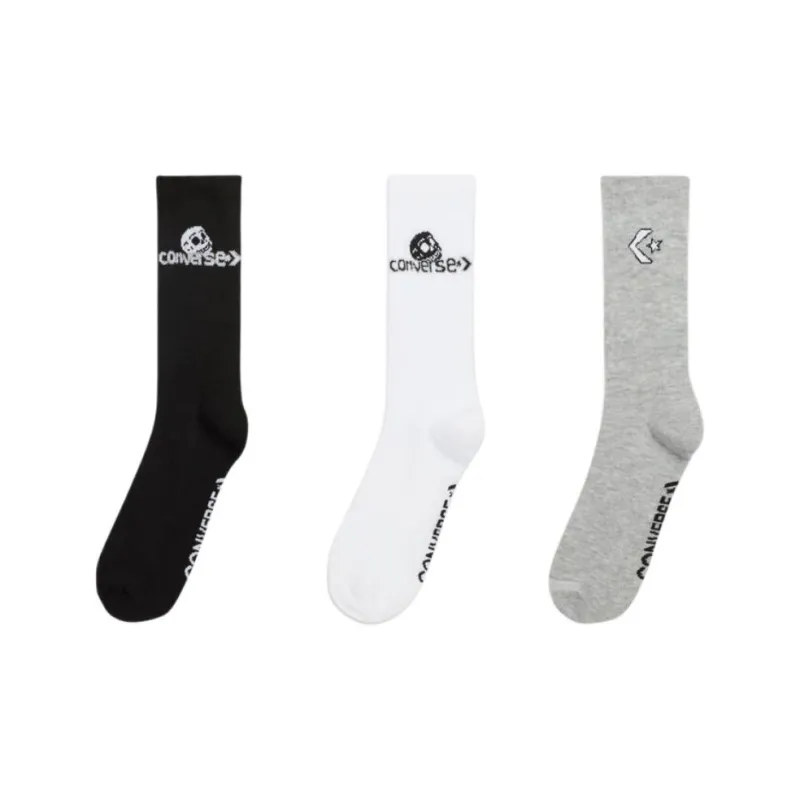 Converse Mid-Calf Socks Men's 3 Pack-0