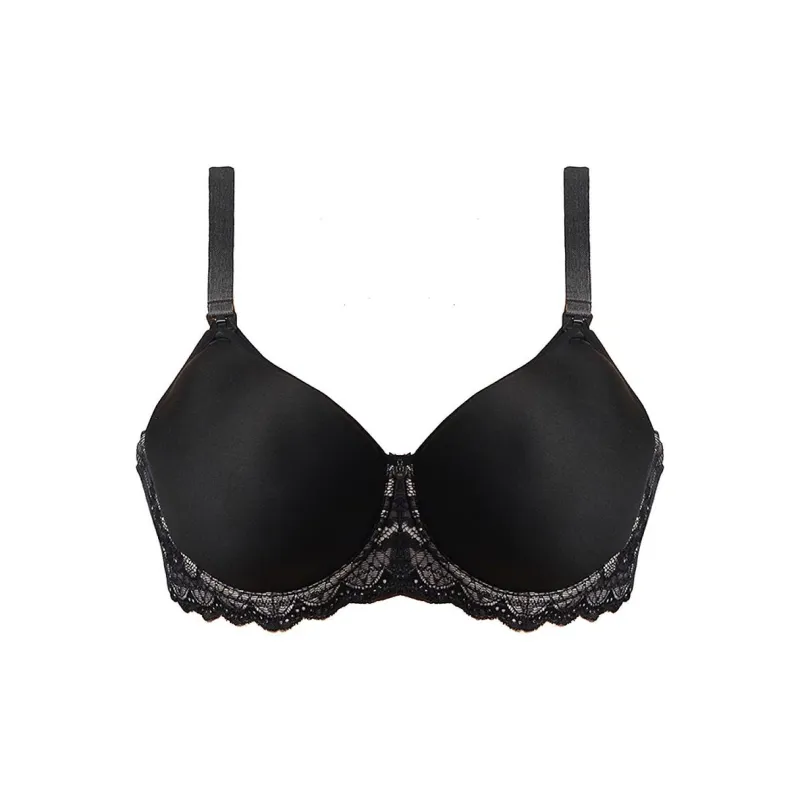 Victoria's Secret HOTMILK Obsession Full Cup Spacer Maternity Bra Bra Women's Black-0