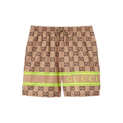 GUCCI Casual Shorts Men Brown