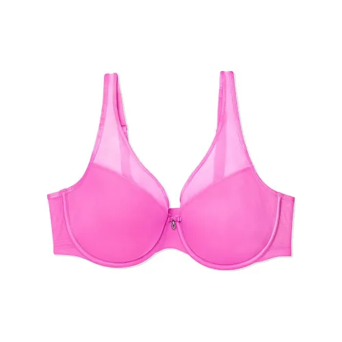 Victoria's Secret CURVY COUTURE Sheer Mesh Plunge T-Shirt Bra Bra Women's Flirt/Pink